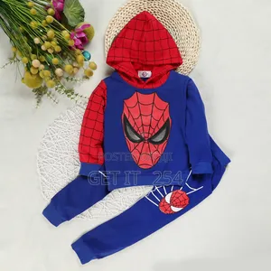 Spiderman Truck Suit 
Ages 2_4yrs
Black