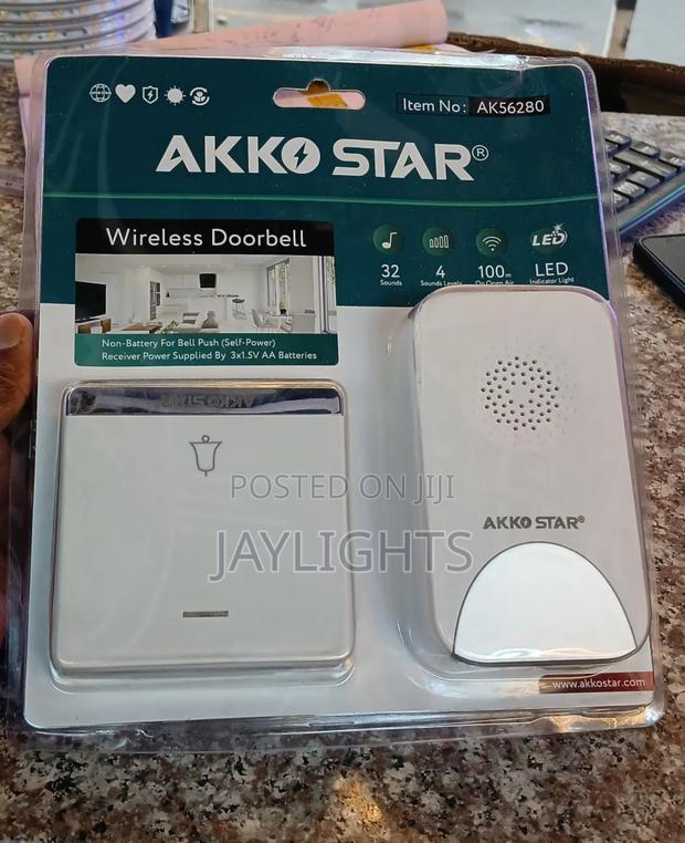 Smart Wireless Doorbell Bell Ring Chime Battery 110v-260v