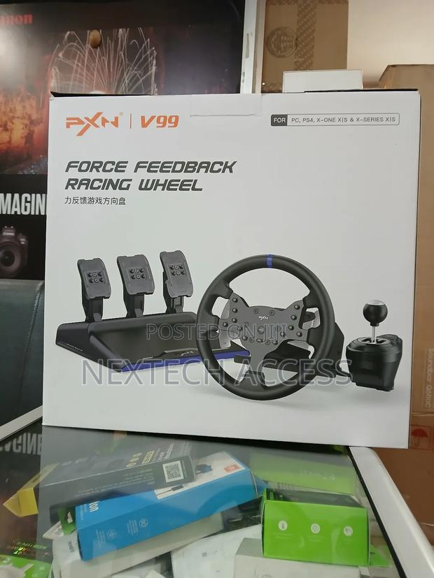 PXN-V99 Force Feedback Steering Wheel Pc,Xbox - main view