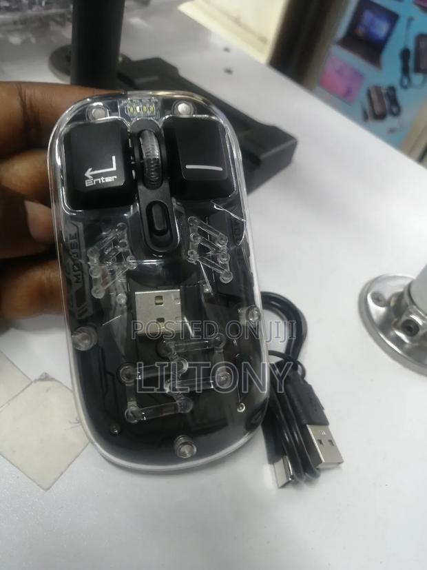 Wireless /Bluetooth Wireless Rechargeable Mouse - thumbnail 2