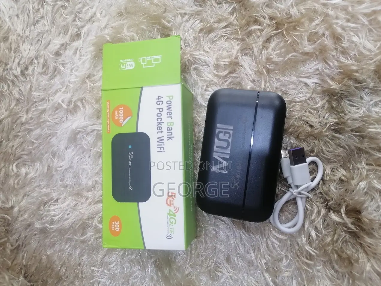 Sailsky>< XM42 Simcard 300mbps Mifi With Power Bank