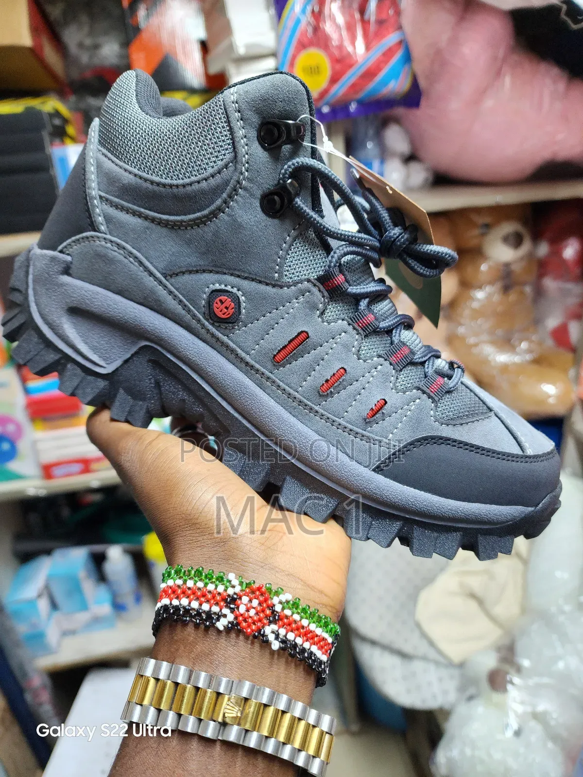 Grey Skyview Hiking Boots