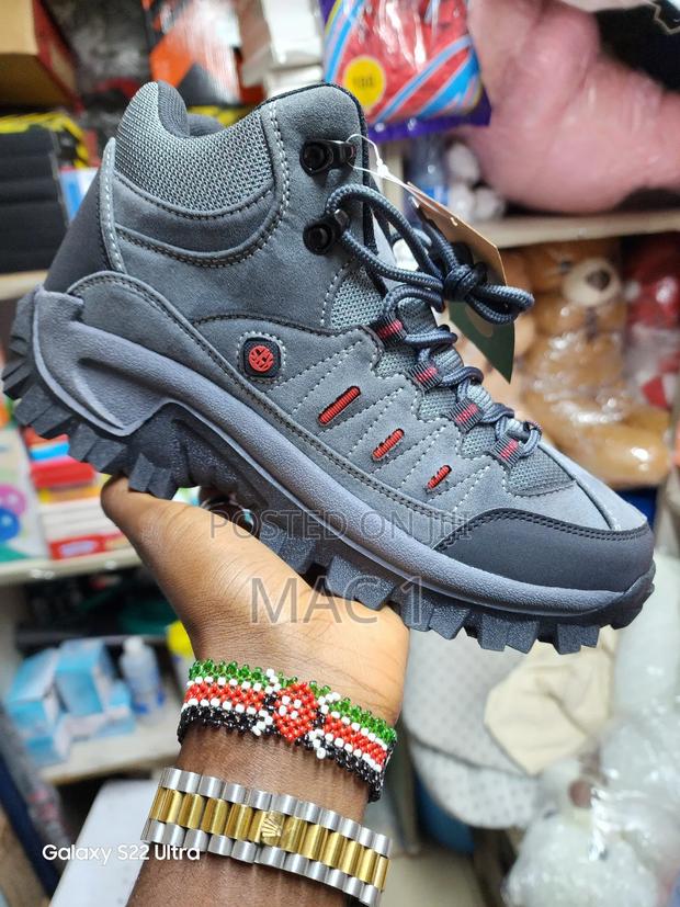 Grey Skyview Hiking Boots - main view