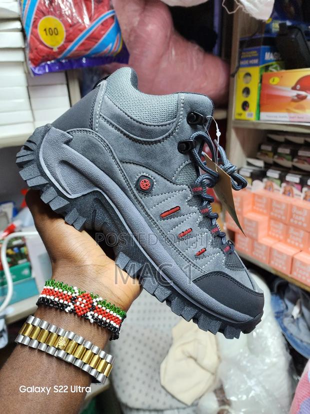 Grey Skyview Hiking Boots - thumbnail 3