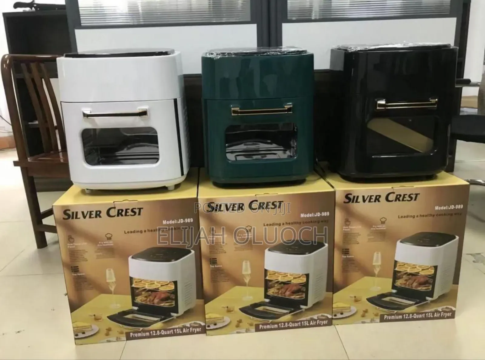 15ltrs Silver Crest Air Fryer OVEN*