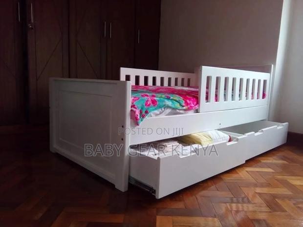 Toddler Bed With Rails - main view