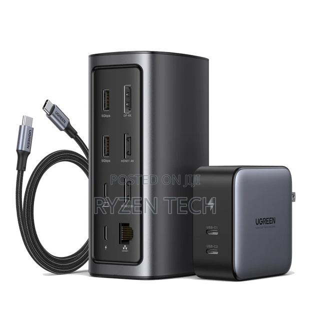 UGREEN USB-C Multifunction Docking Station Pro 12 in 1 - thumbnail 2