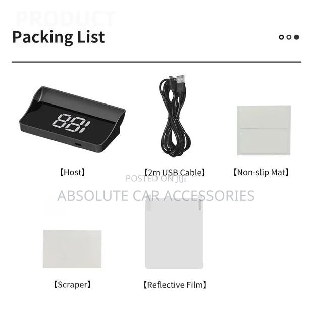 Universal Car GPS HUD Speedometer - thumbnail 2