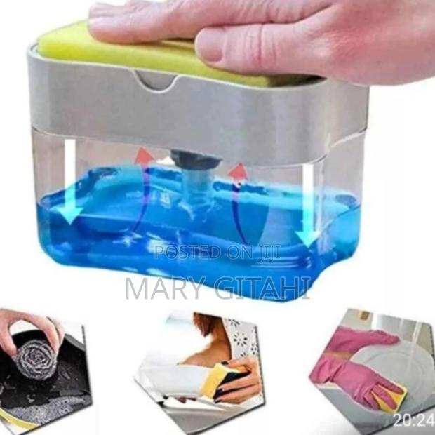 Soap Pump Sponge Caddy at - main view