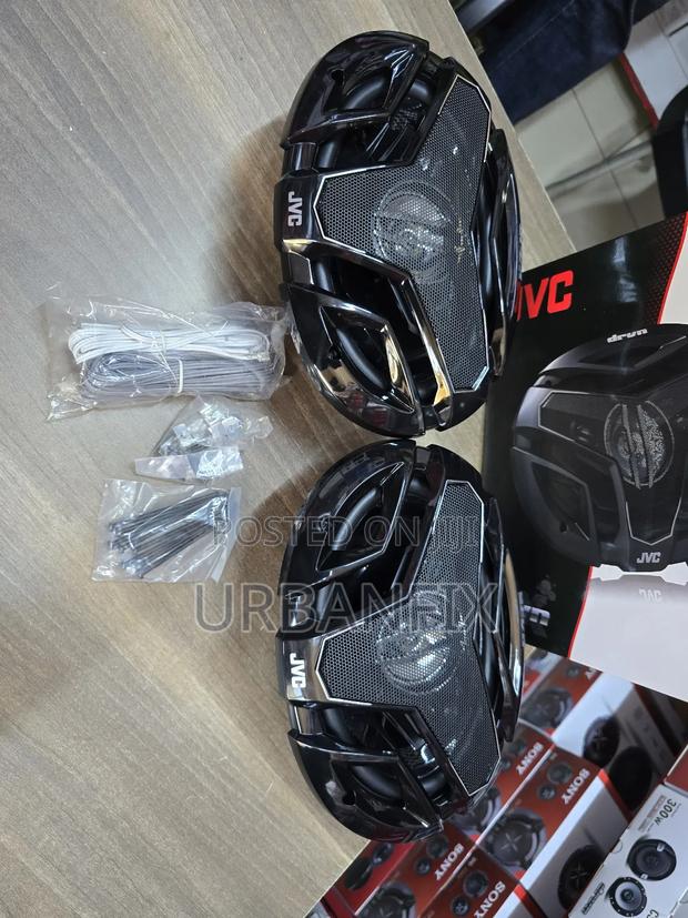 JVC 550watts 4 Way Oval Midrange Speakers- A Pair - thumbnail 2