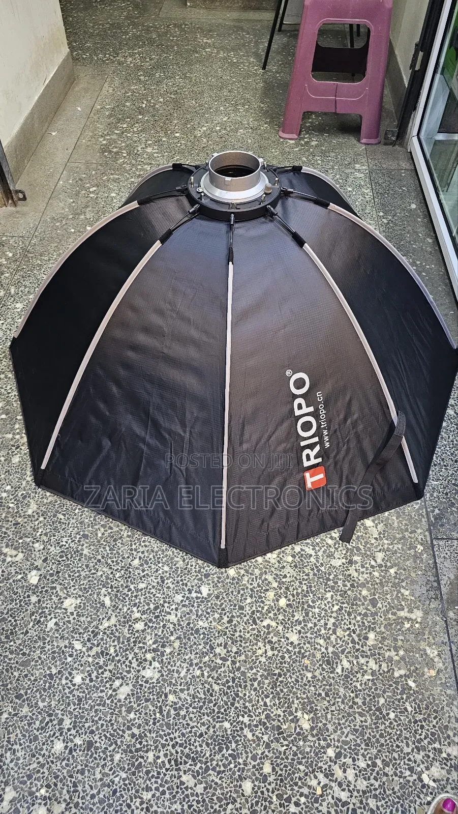 Tripod Softbox 120cm for Speedlight and Video Light Wit Grid