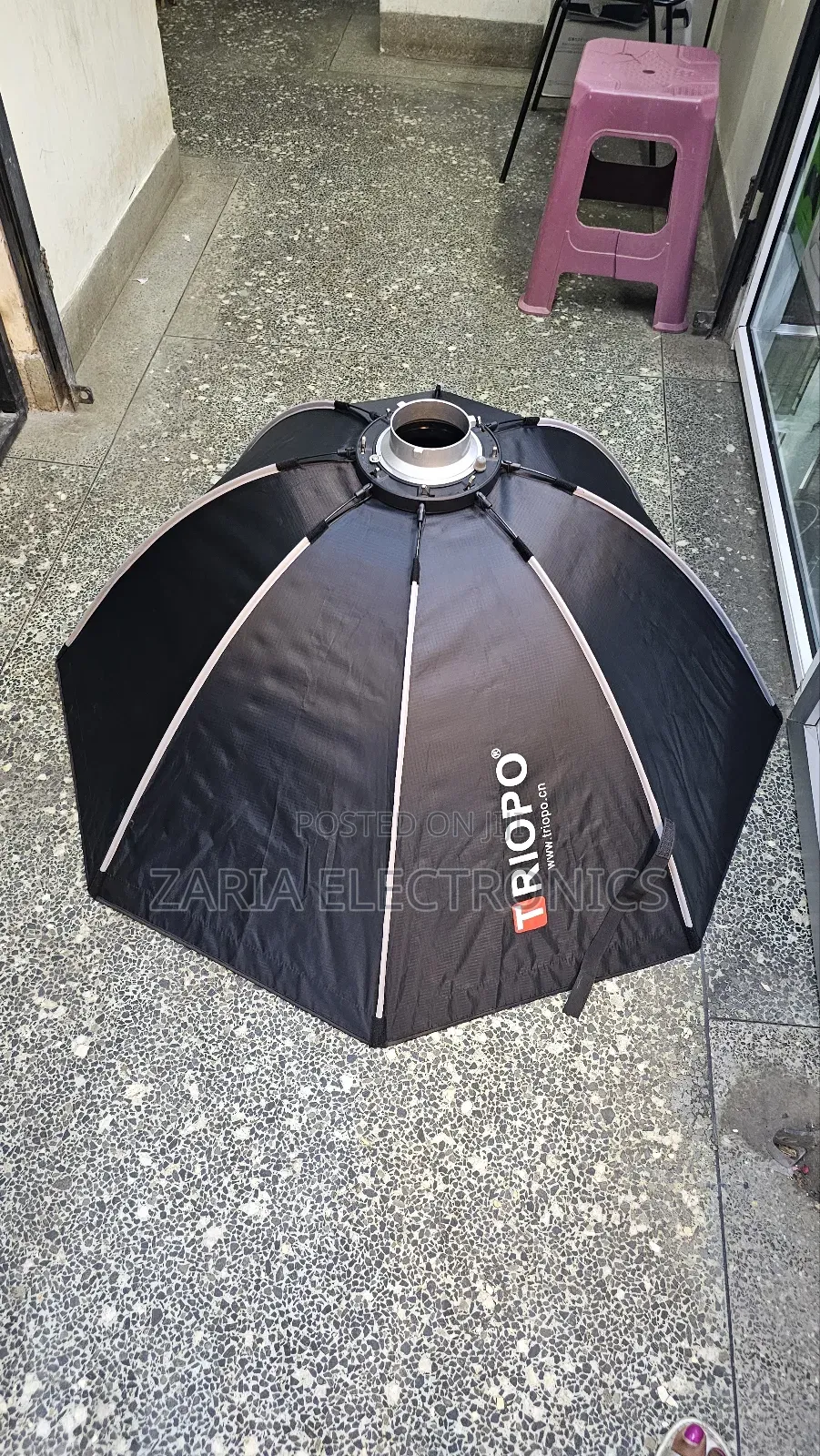 Tripod Softbox 120cm for Speedlight and Video Light Wit Grid