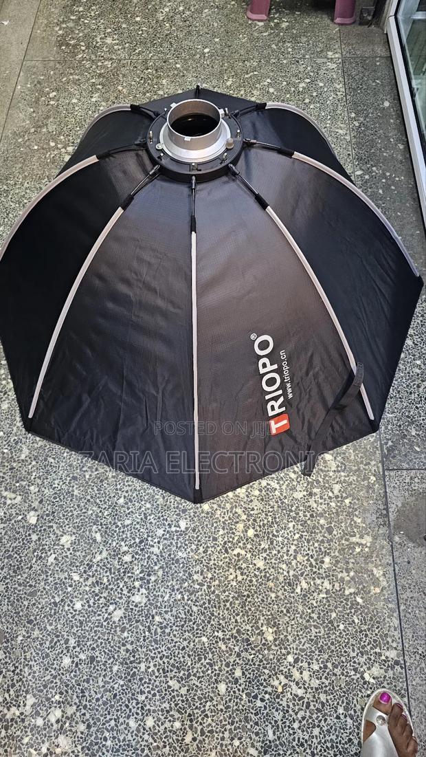 Tripod Softbox 120cm for Speedlight and Video Light Wit Grid
