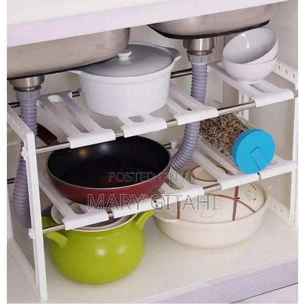 *Under Sink Rack Pool Organizer Now Available at - main view