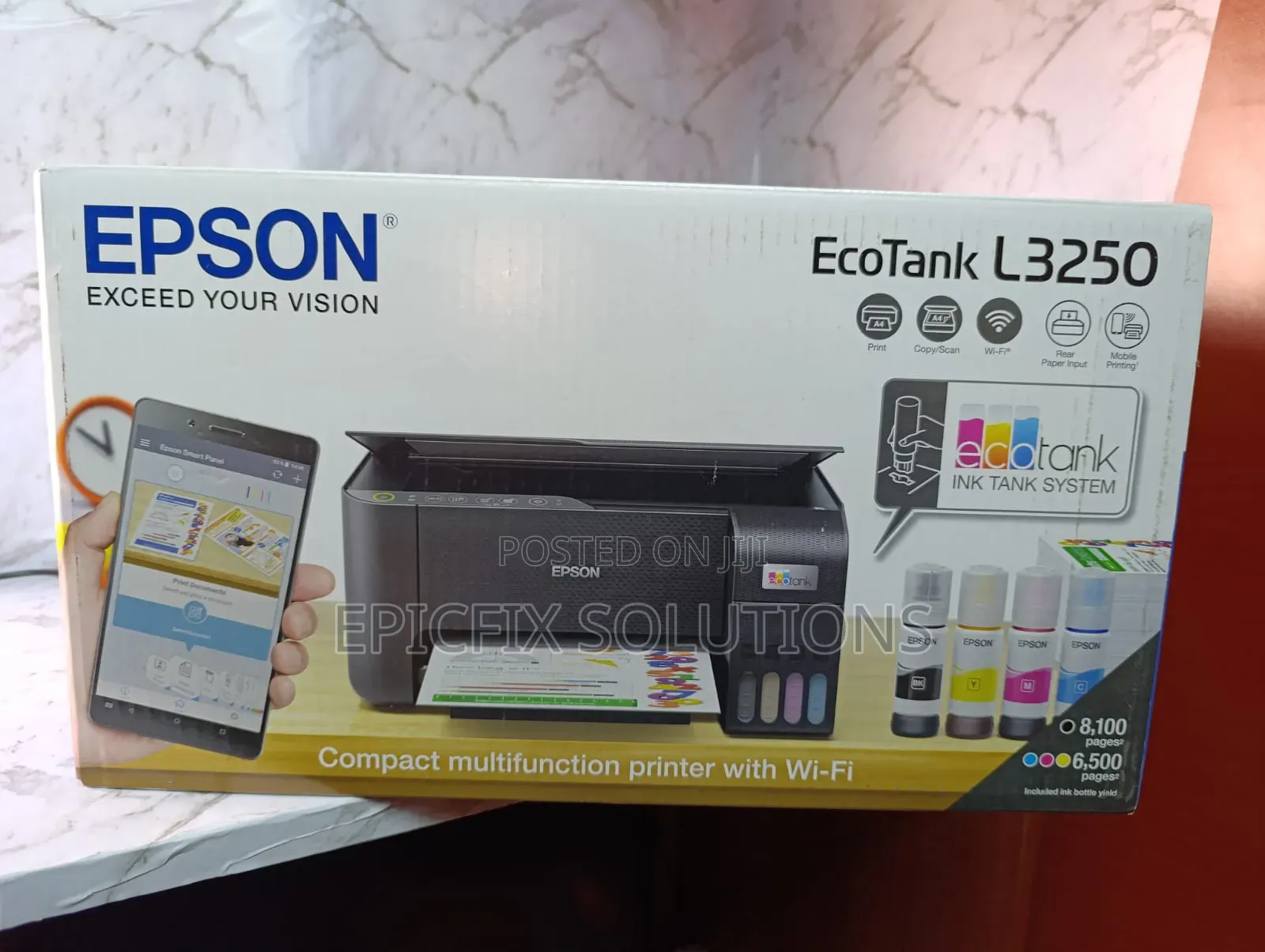 Exceed Your Vision With Epson (LL3250)