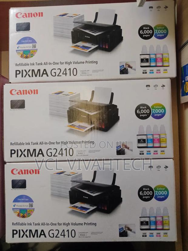 Canon G2410 Color Print Scan Copy Printer - main view