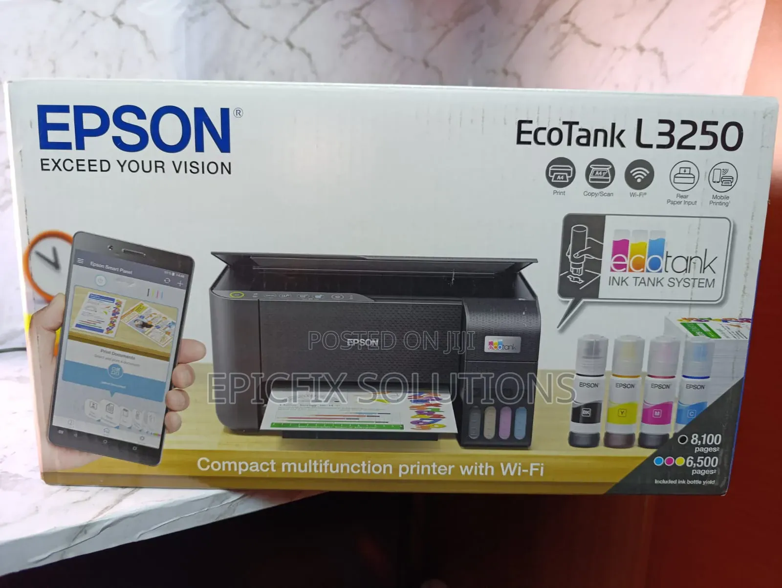 Exceed Your Vision With Epson (LL3250)