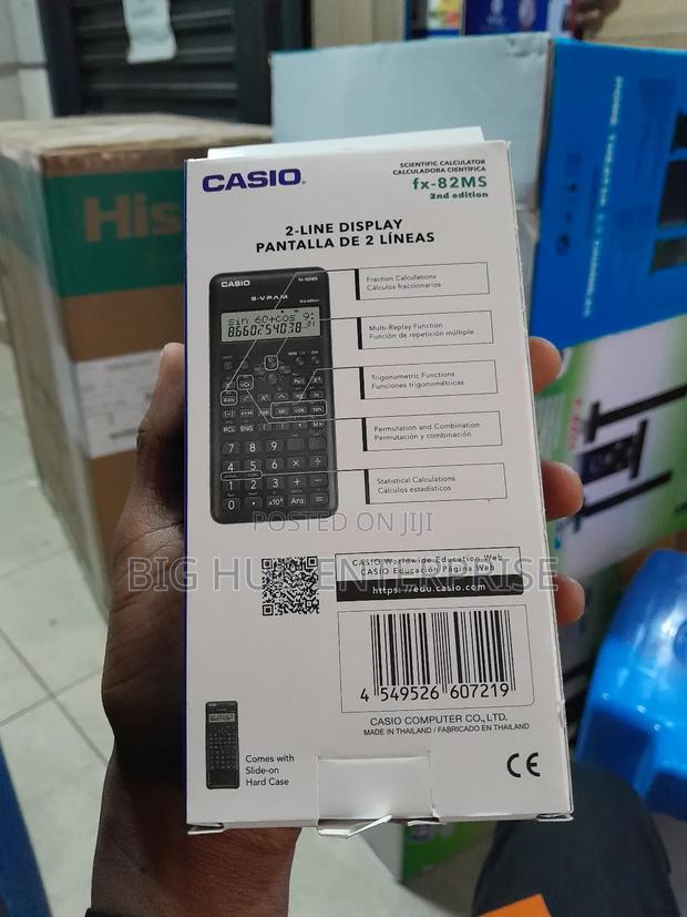 Casio School Scientific Calculators Fx 82ms - thumbnail 2