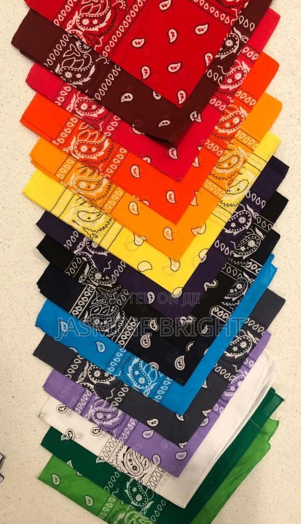 Both Polyester and Cotton Bandanas - main view