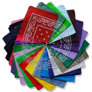 Both Polyester and Cotton Bandanas