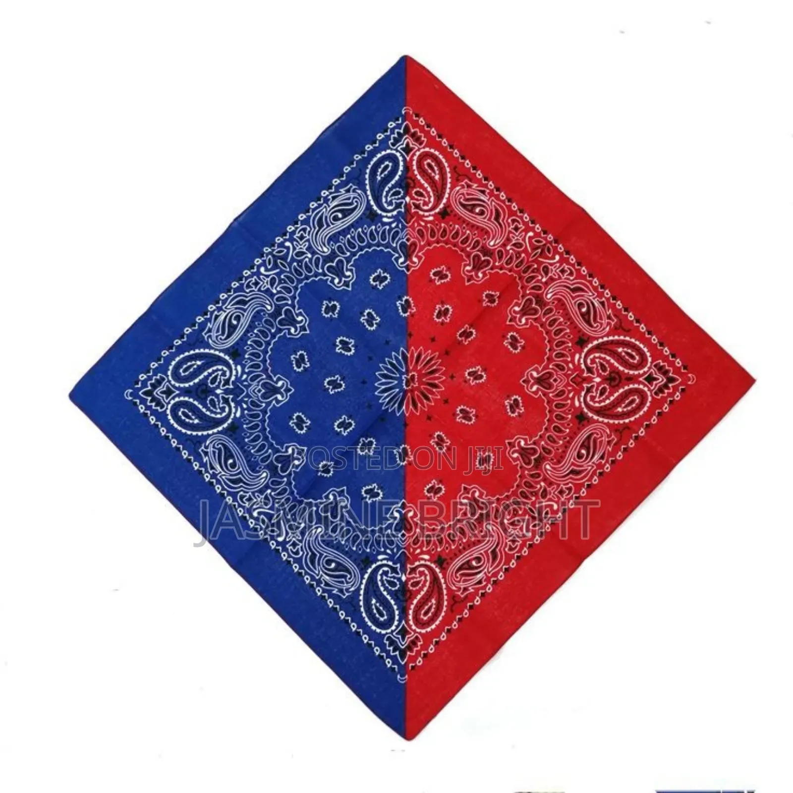 Both Polyester and Cotton Bandanas