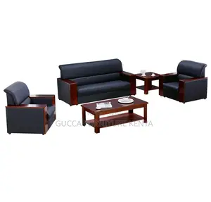 Sofa:5-Seater Executive Business Leather Office Sofa