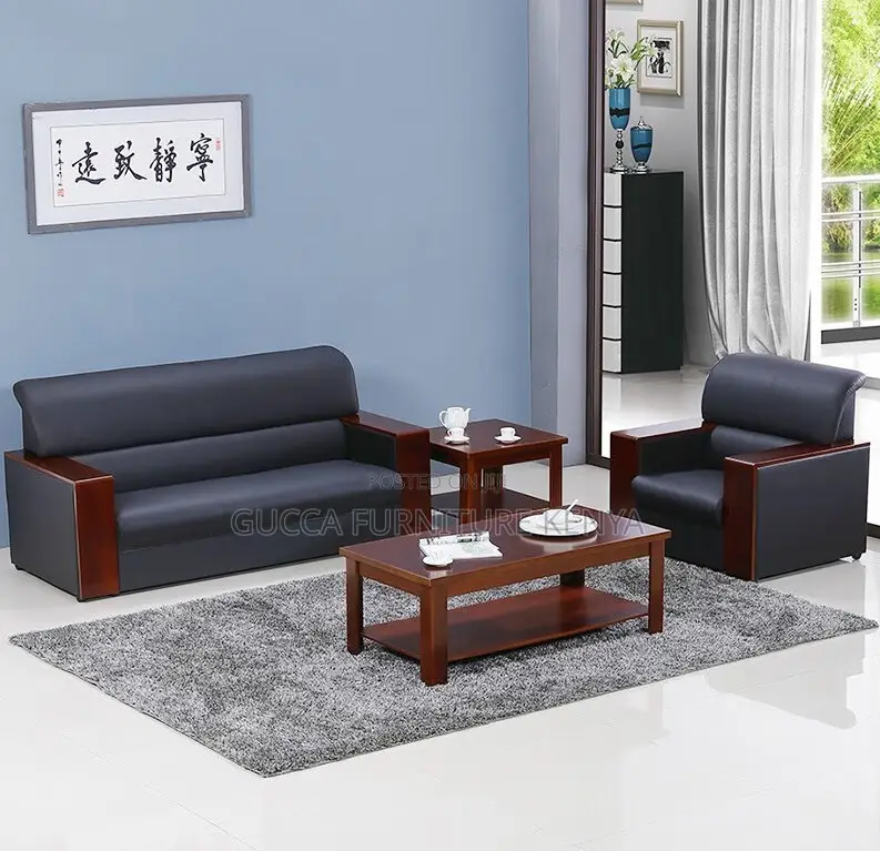 Sofa:5-Seater Executive Business Leather Office Sofa