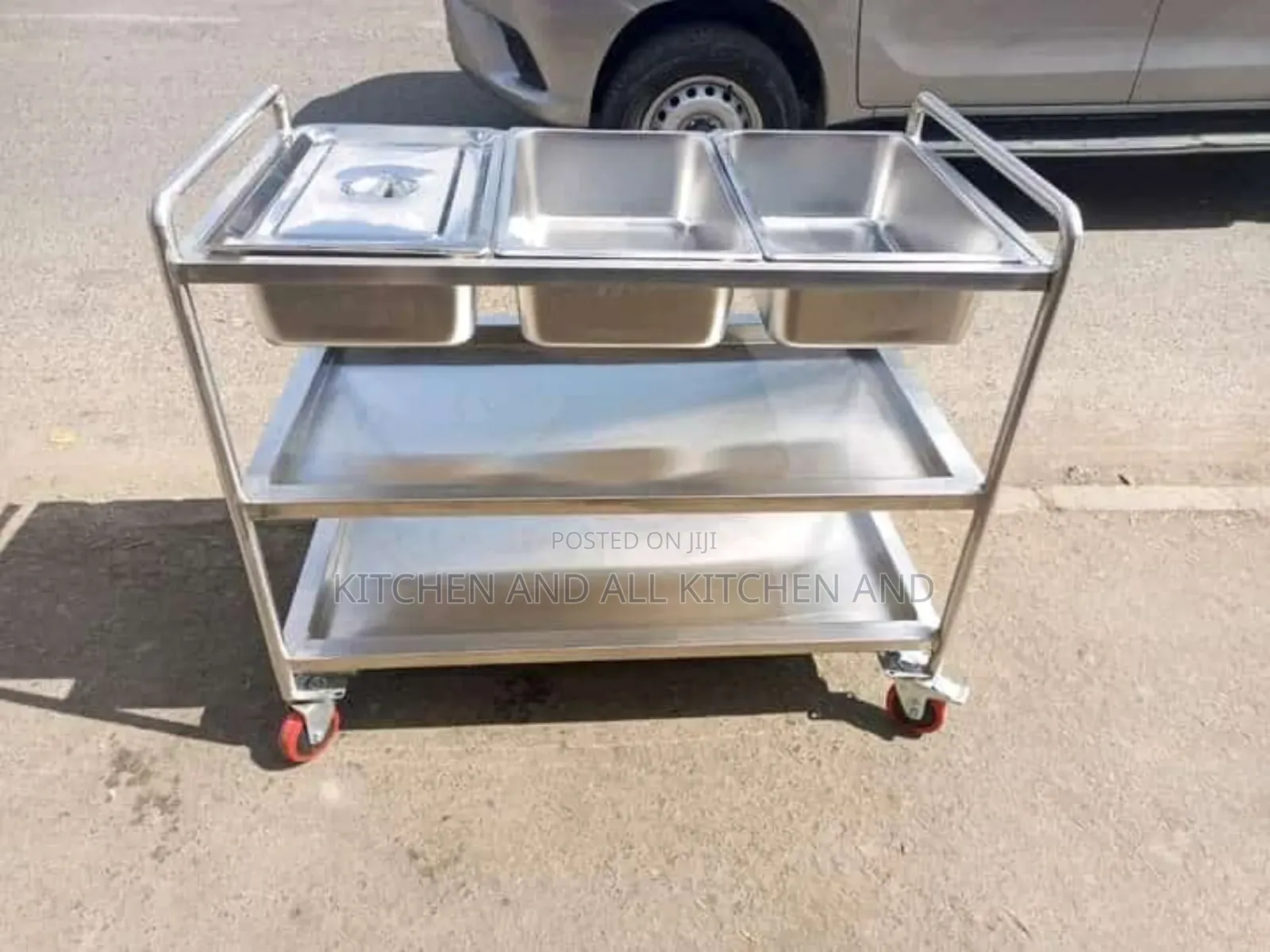 Three Layer Food Trolley