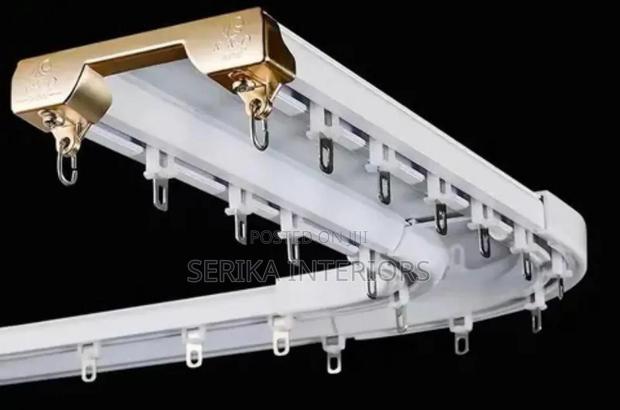 Bendable Curtain Rails Double Curtain Rails - main view