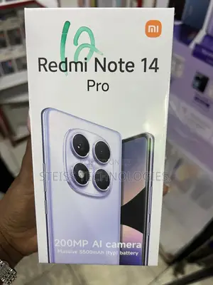 New Xiaomi Redmi Note 14 Pro 256 GB Black
