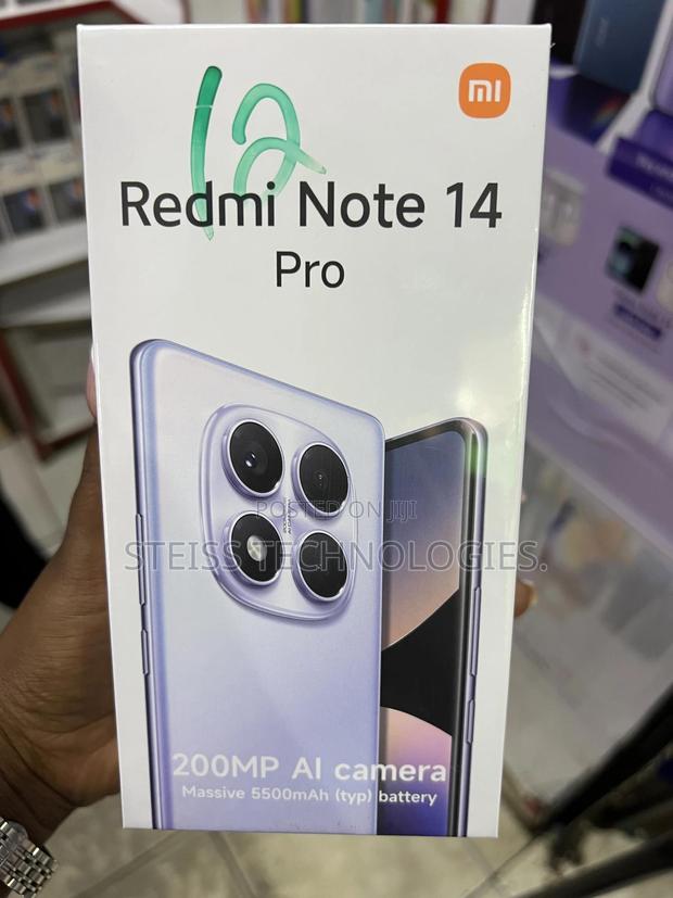 New Xiaomi Redmi Note 14 Pro 256 GB Black - thumbnail 3