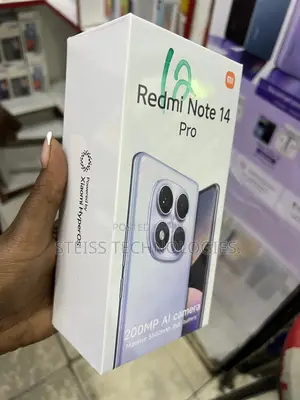 New Xiaomi Redmi Note 14 Pro 256 GB Black