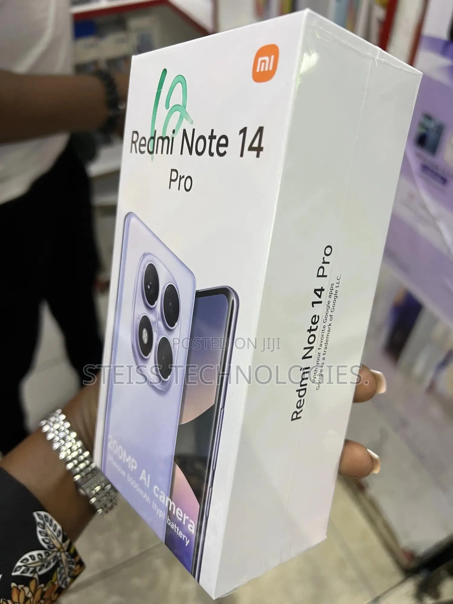 New Xiaomi Redmi Note 14 Pro 256 GB Black
