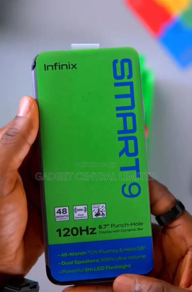 New Infinix Smart 9 128 GB Black - thumbnail 2