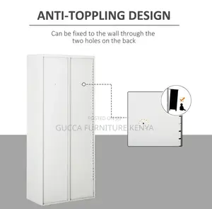 Office Cabinets:2-Steel Door Bookcase Storage Officecabinet