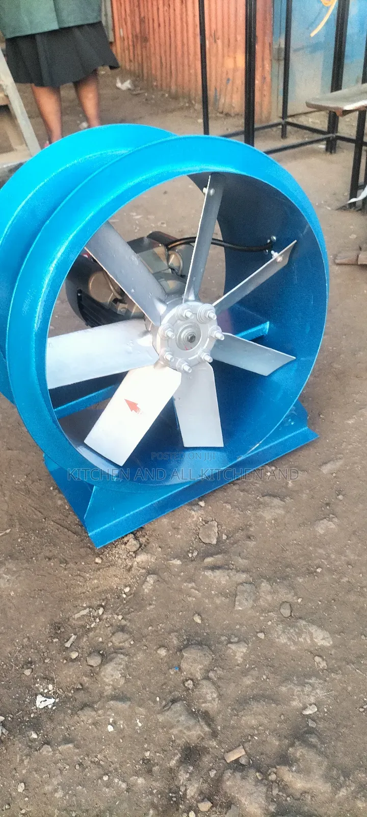 Single/Triple Phase Axial Fan