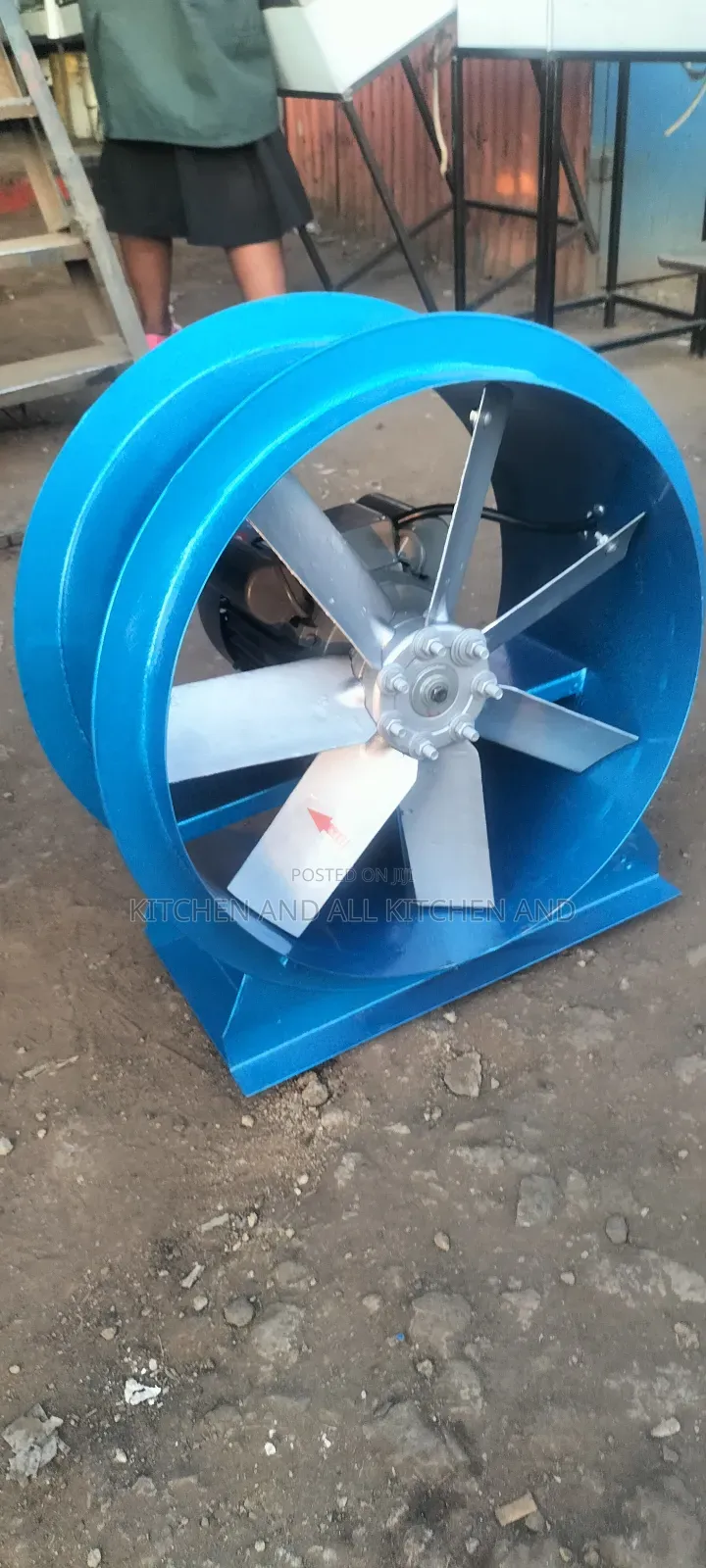 Single/Triple Phase Axial Fan