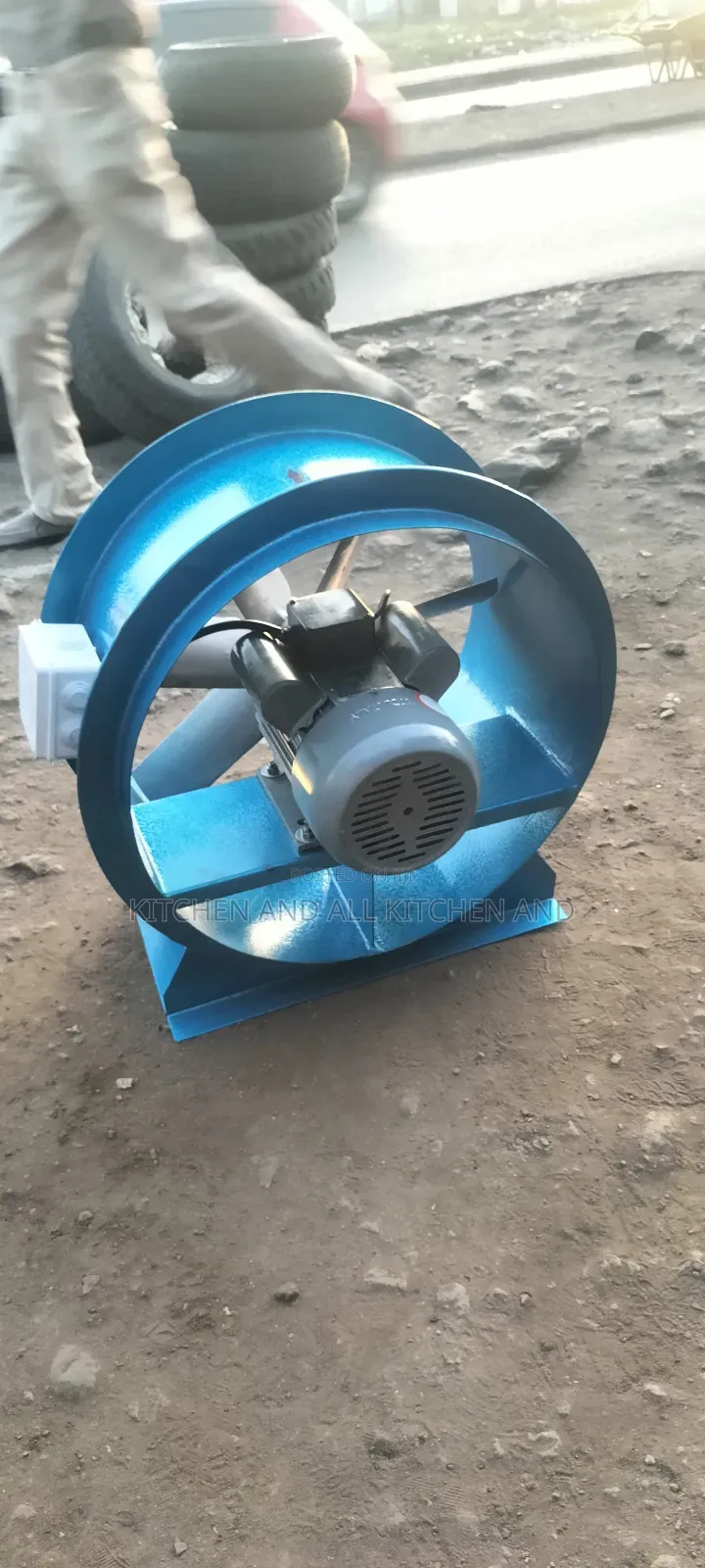 Single/Triple Phase Axial Fan