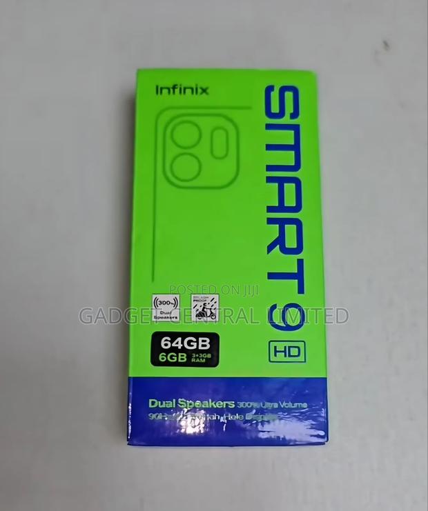New Infinix Smart 9 128 GB Black