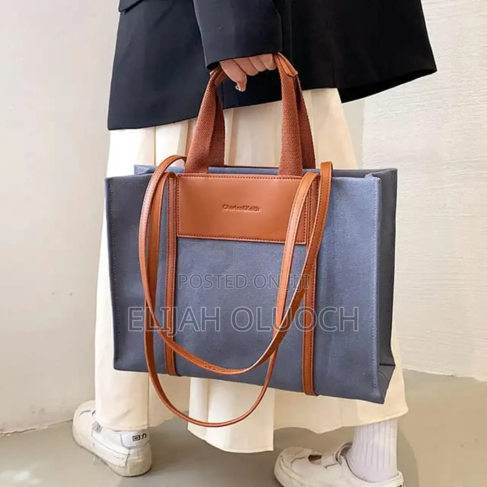Ck Canvas Bag Size 33 by 26 by 13