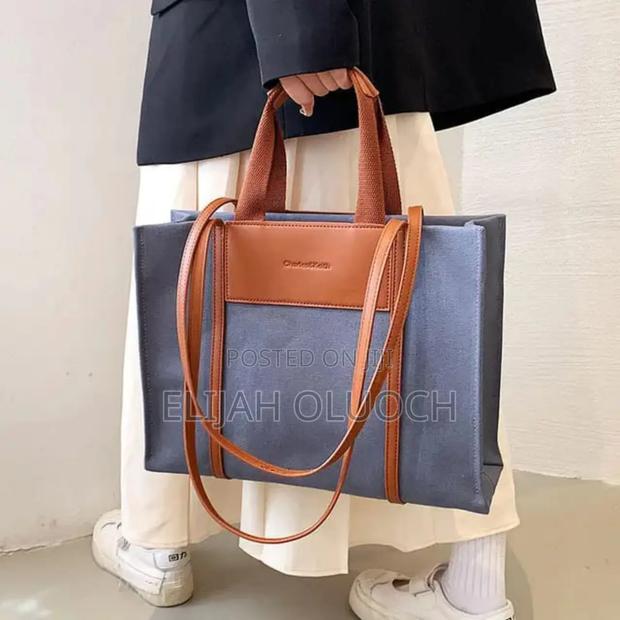 Ck Canvas Bag Size 33 by 26 by 13 - thumbnail 2