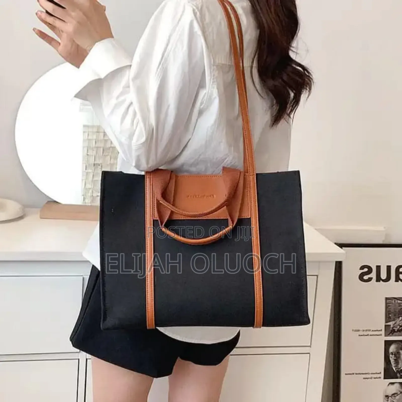Ck Canvas Bag Size 33 by 26 by 13