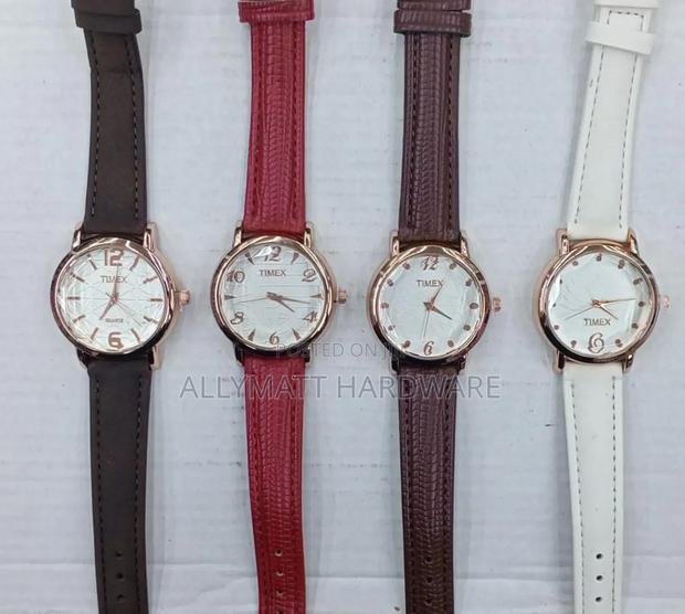 Leather Ladies Watch - main view