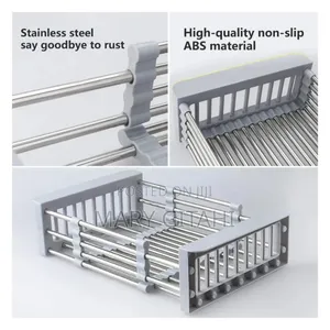 *Telescopic Sink Drain Rack KSH