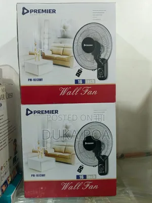 Premier Wall Fan 16 Inches With Remote