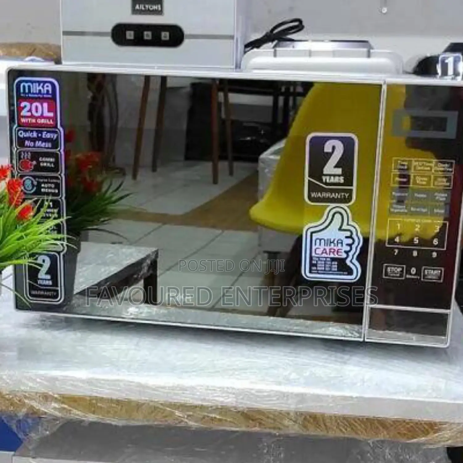 Mika Microwave Digital With Grill
