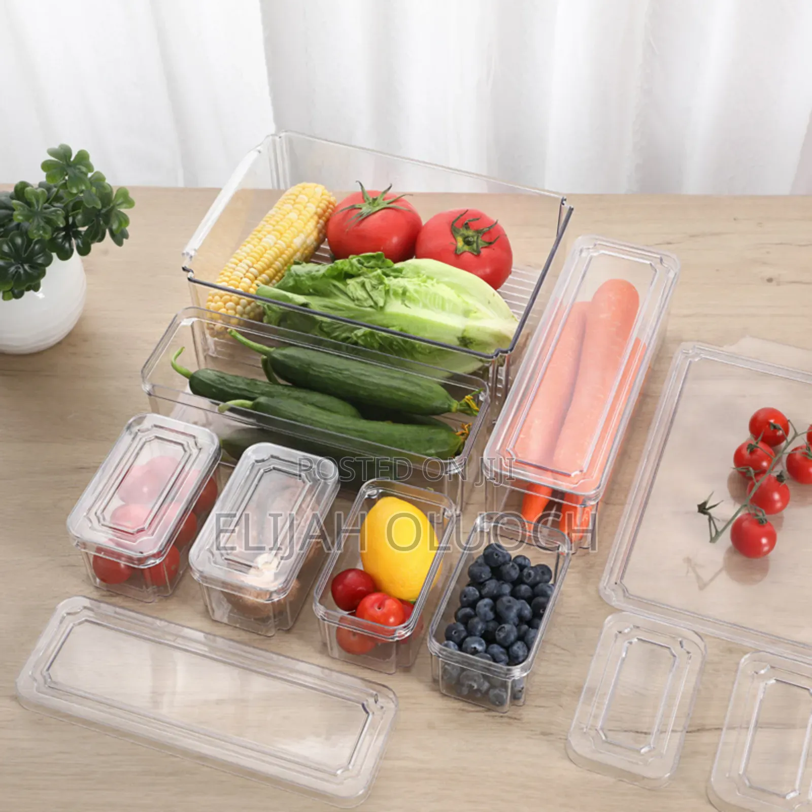 7pc Set Stackable Storage Box