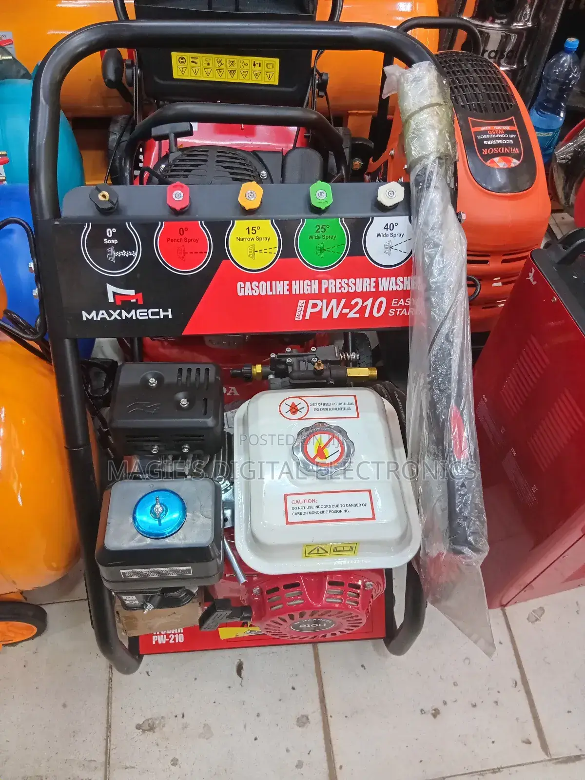 Gasoline Maxmech Pressure Washer