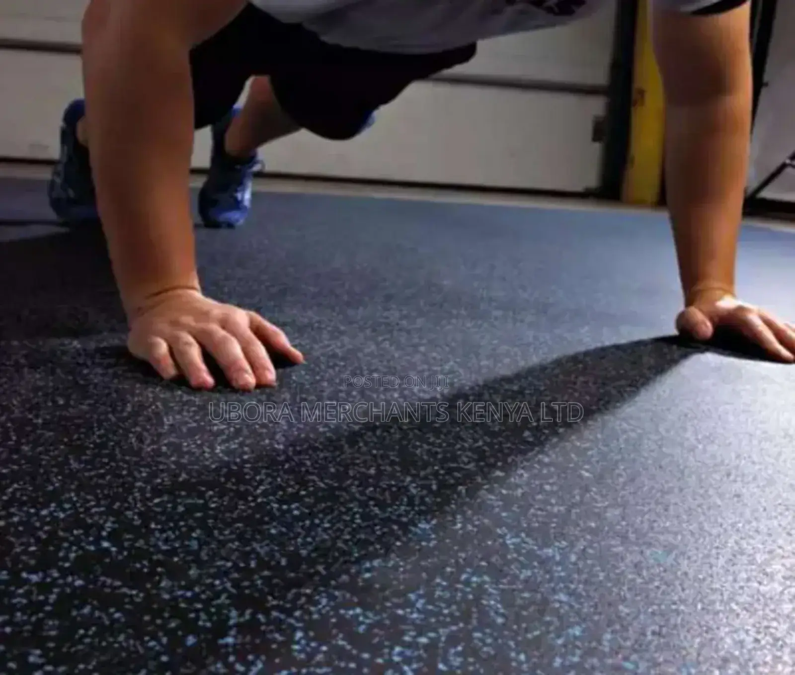 Resilient Gym Rubber Floor 20mm