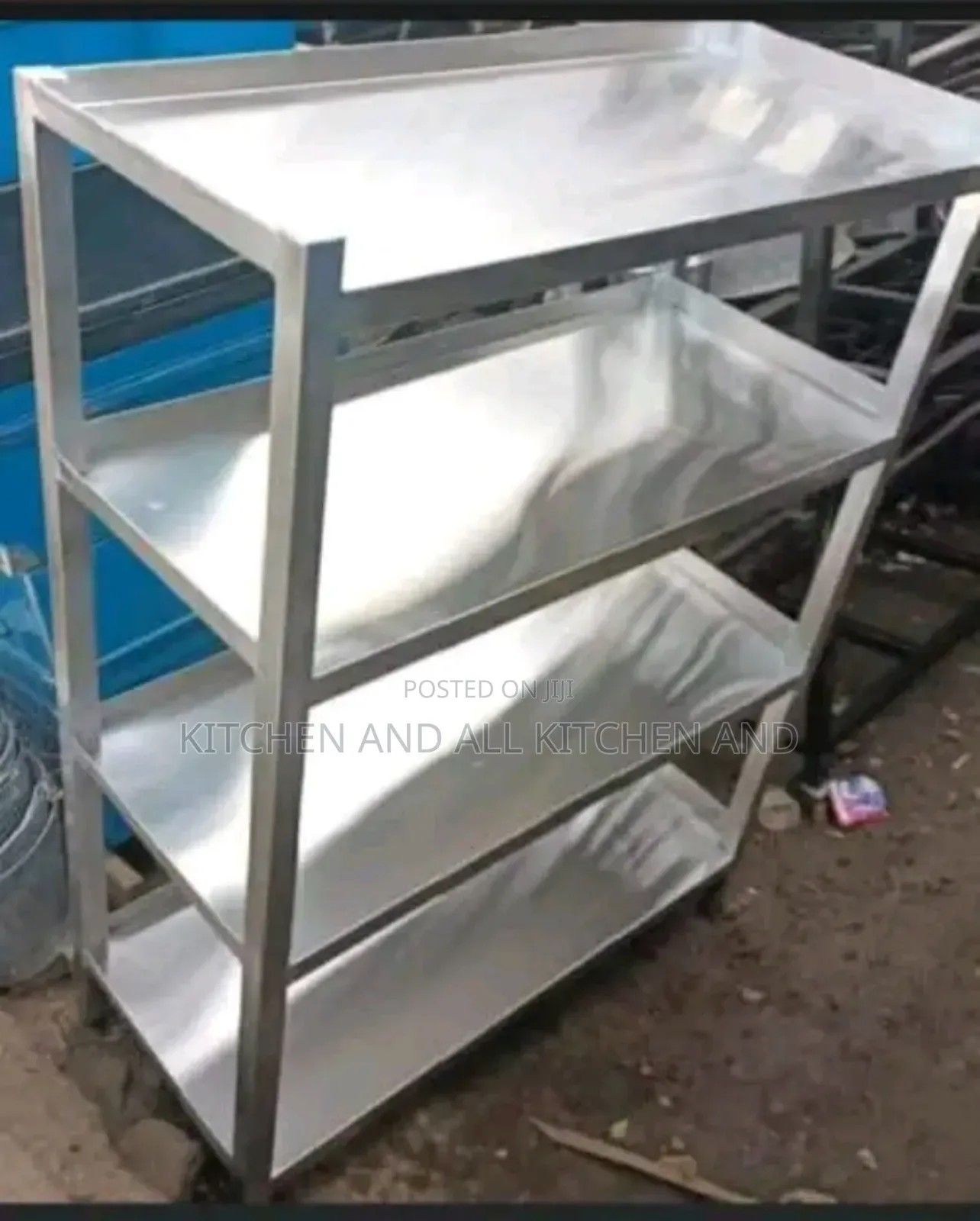 4_ Tier Rack(Stainless Steel)